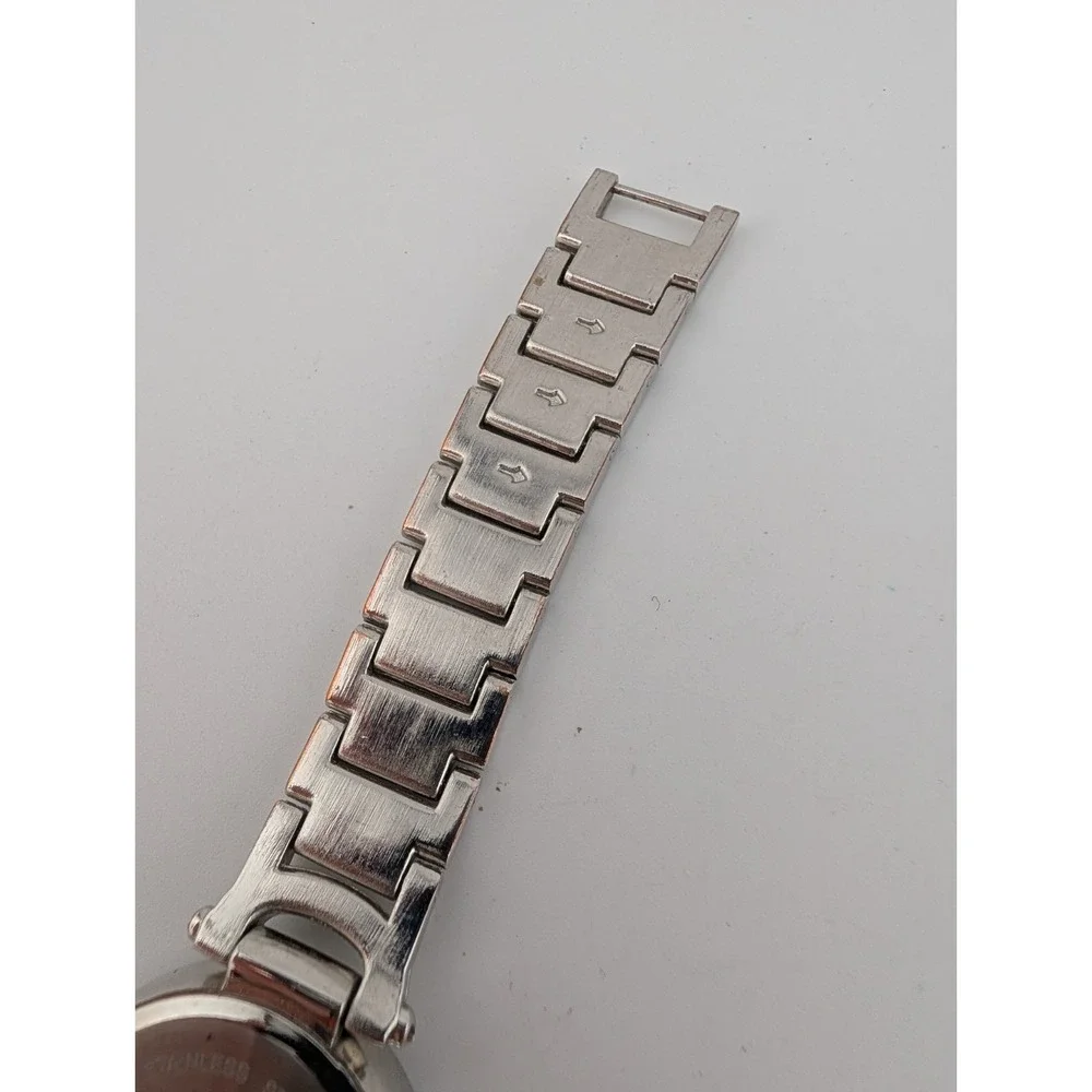 Accutime Watch Women 34mm Case Crystal Bezel 8